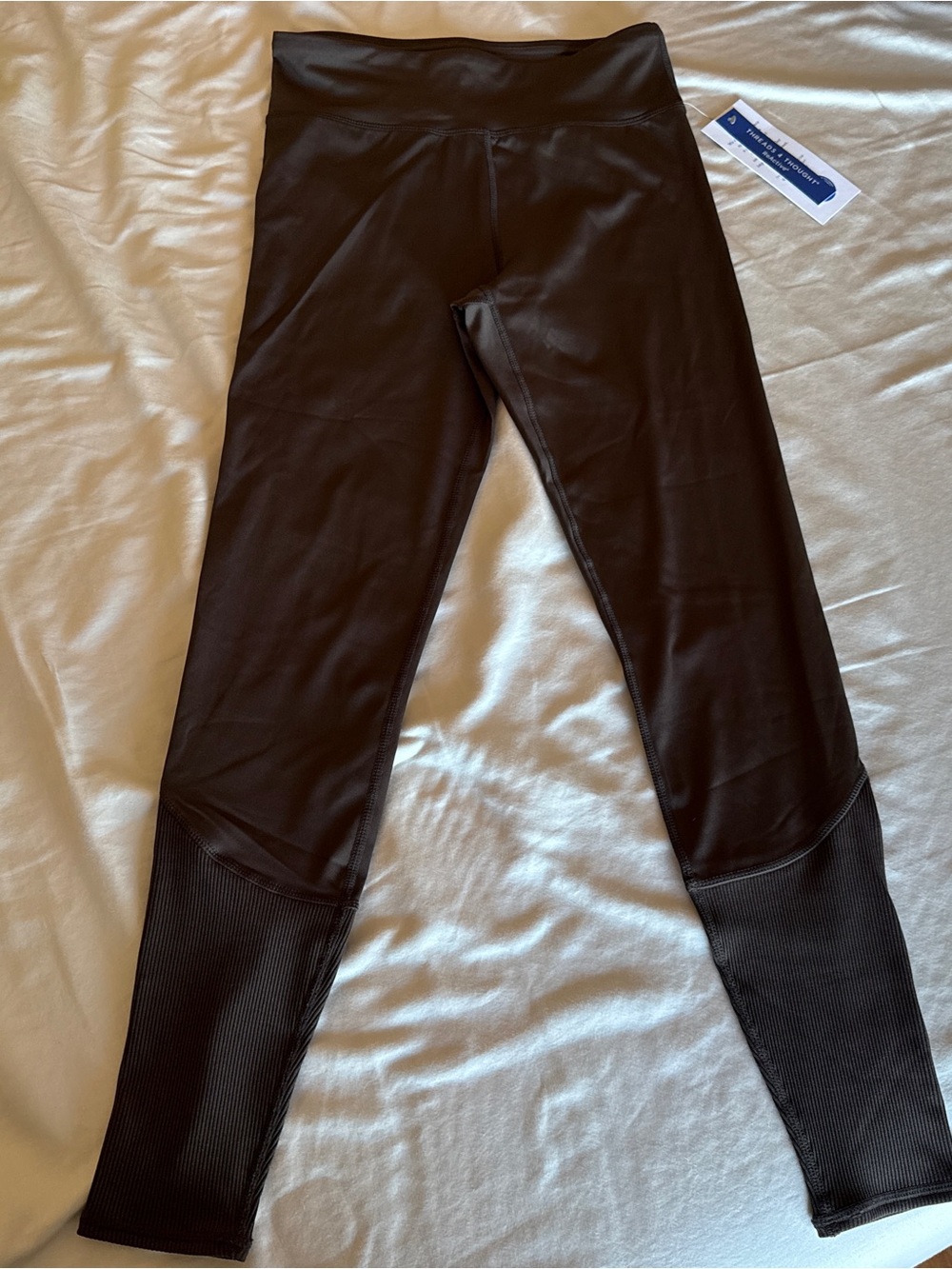 Threads 4 Thought Women Espresso Brown 28" Reactive Leggings Legging Pants Small